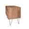 Manhattan Comfort Beekman 35.43 Accent Cabinet with 2 Shelves in Brown 402AMC180 - alternate 9